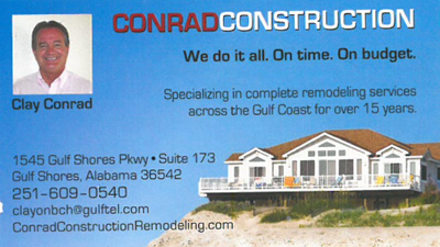 CONRAD CONSTRUCTION